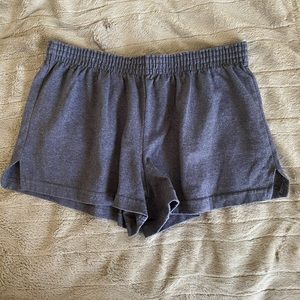 Gray soffe shorts
